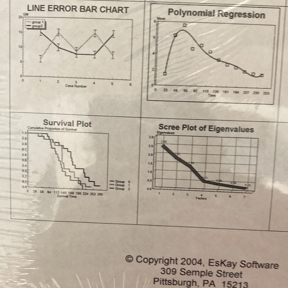 Stat plot Quickstart statistics software CD - Picture 10 of 10